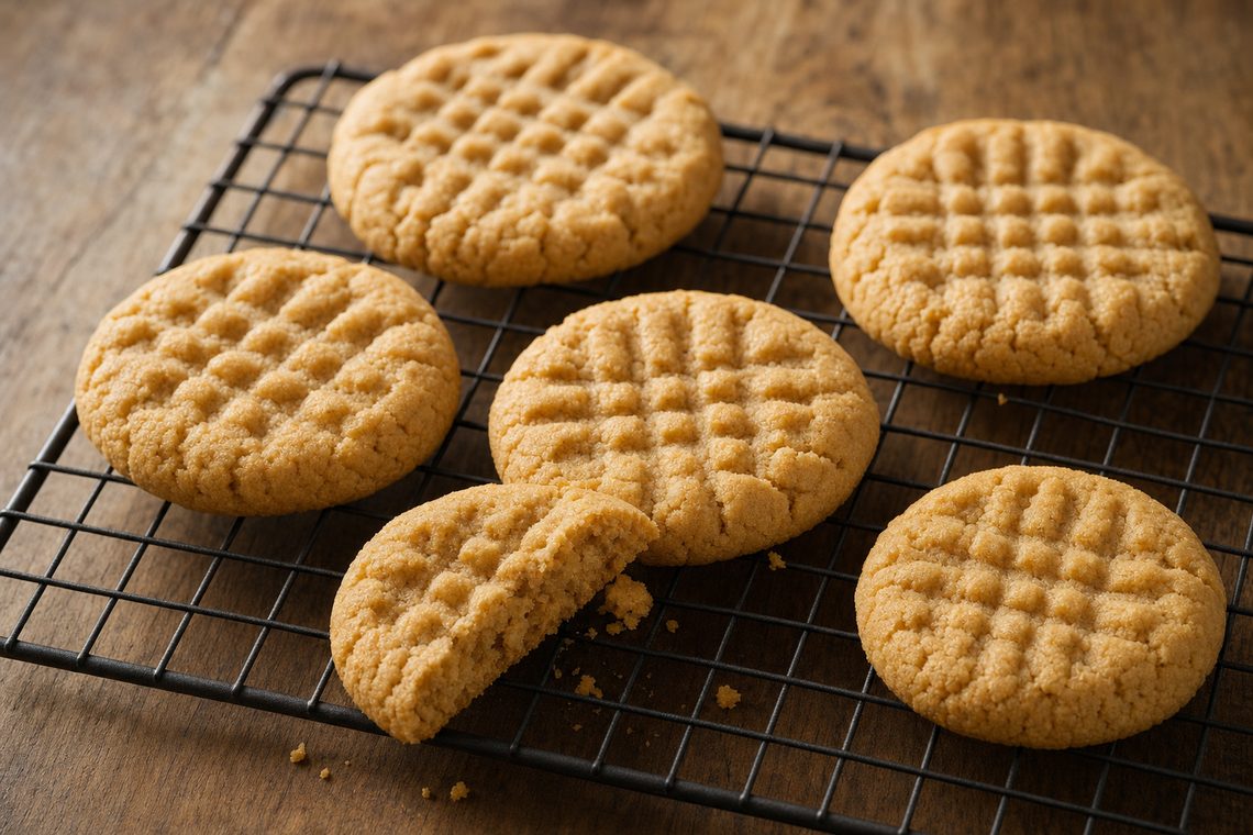 The middle of 185 recipes — the fork-marked cookie everybody pictures.