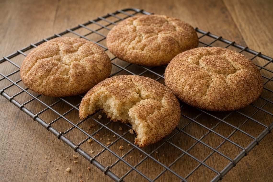 The middle of 175 recipes — the leanest dough in the whole cookie family, and deliberately so.