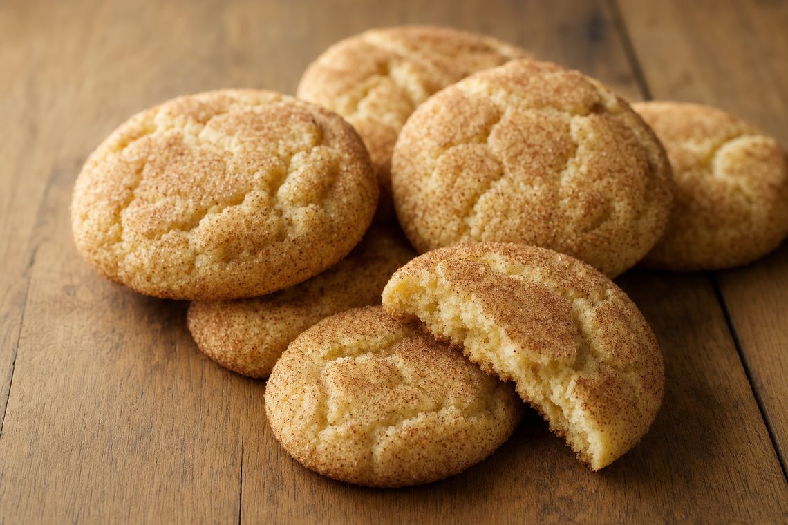 Snickerdoodles, as published.