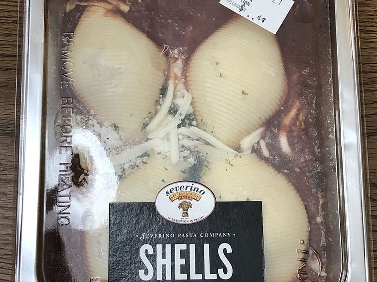 Stuffed Shells, as published.
